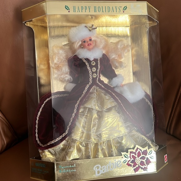 Mattel 15646 Barbie Happy Holidays 1996 Special Edition in Original Box - Picture 11 of 12